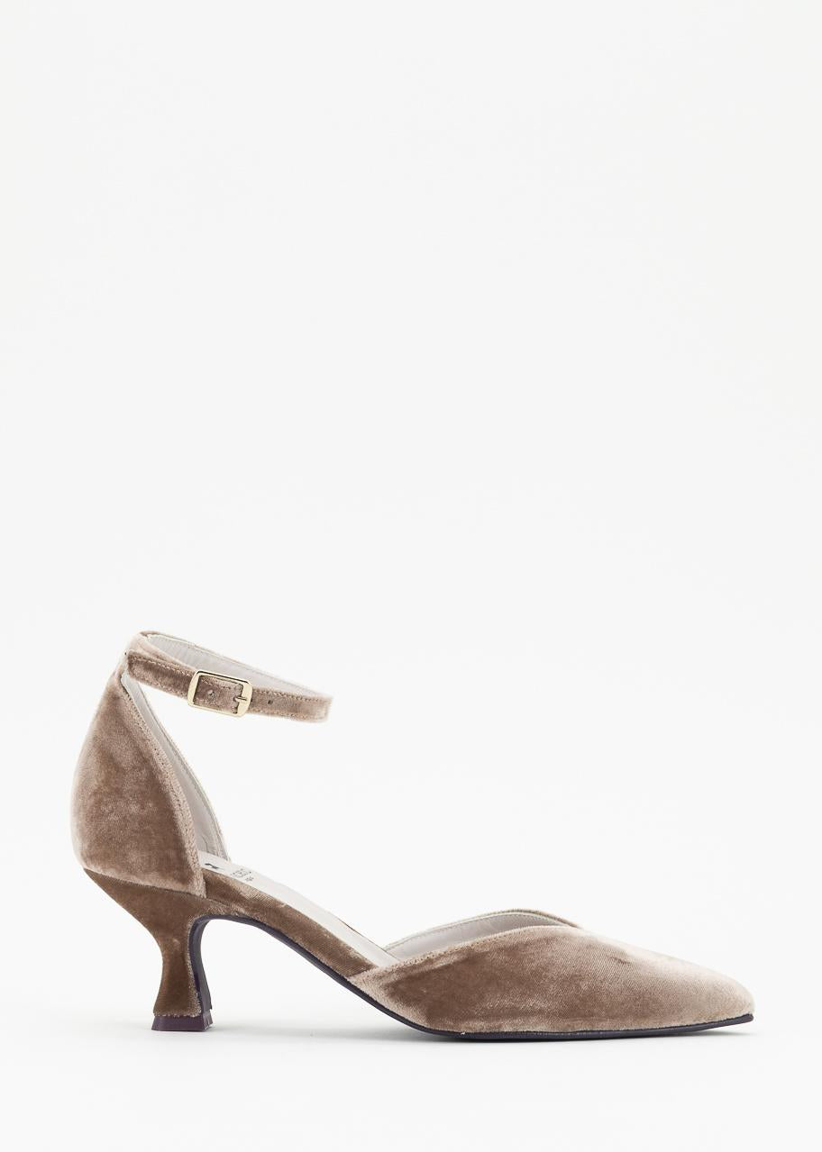 YAIZA NUDE TERCIOPELO