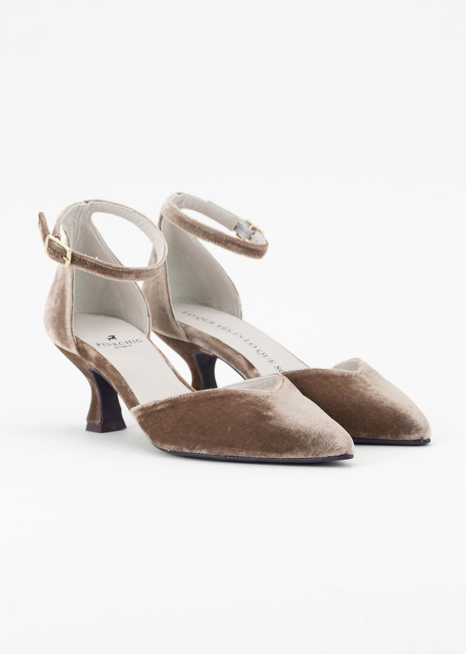 YAIZA NUDE TERCIOPELO