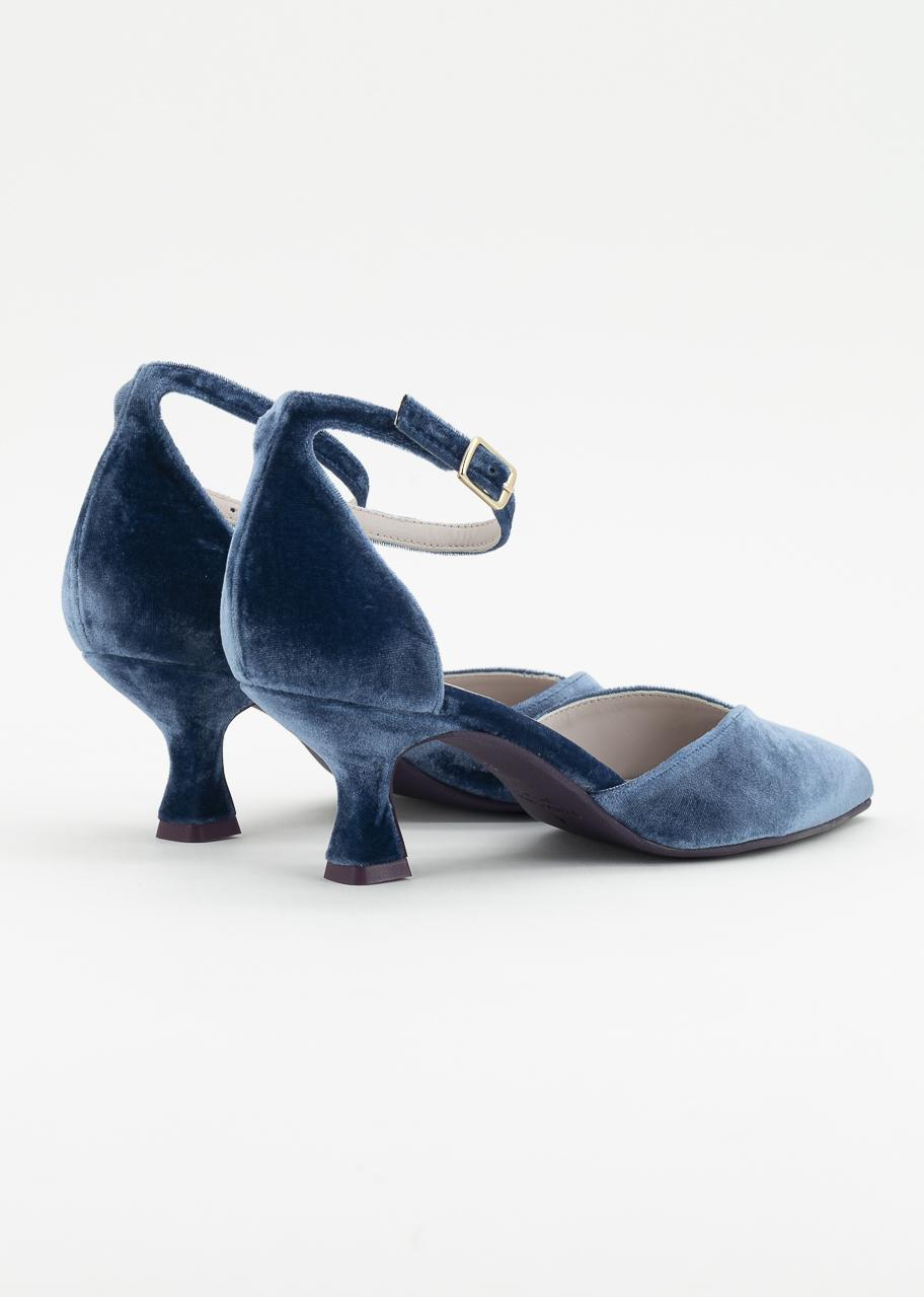 YAIZA AZUL TERCIOPELO