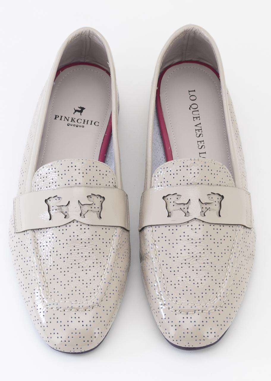 RITA BEIGE PERFORADO