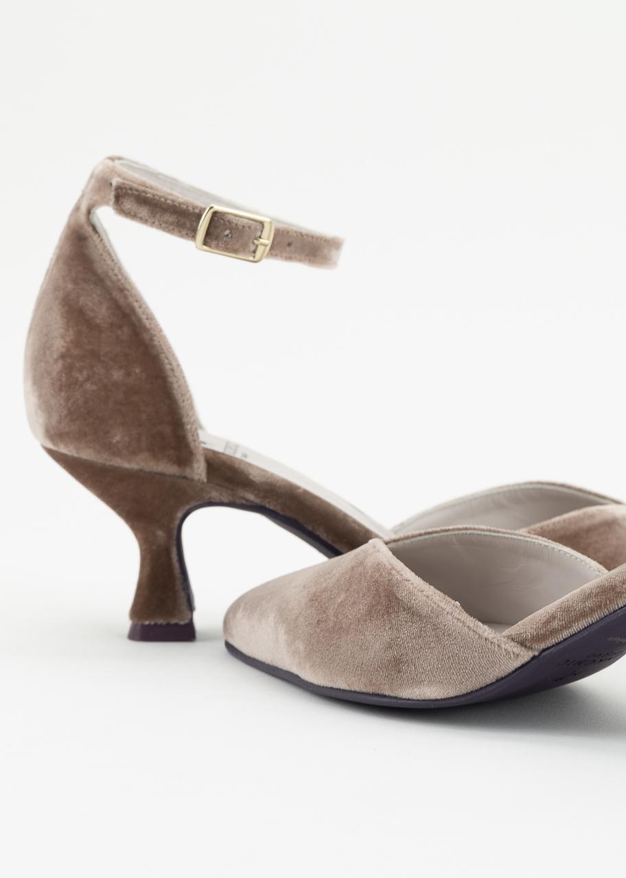 YAIZA NUDE TERCIOPELO