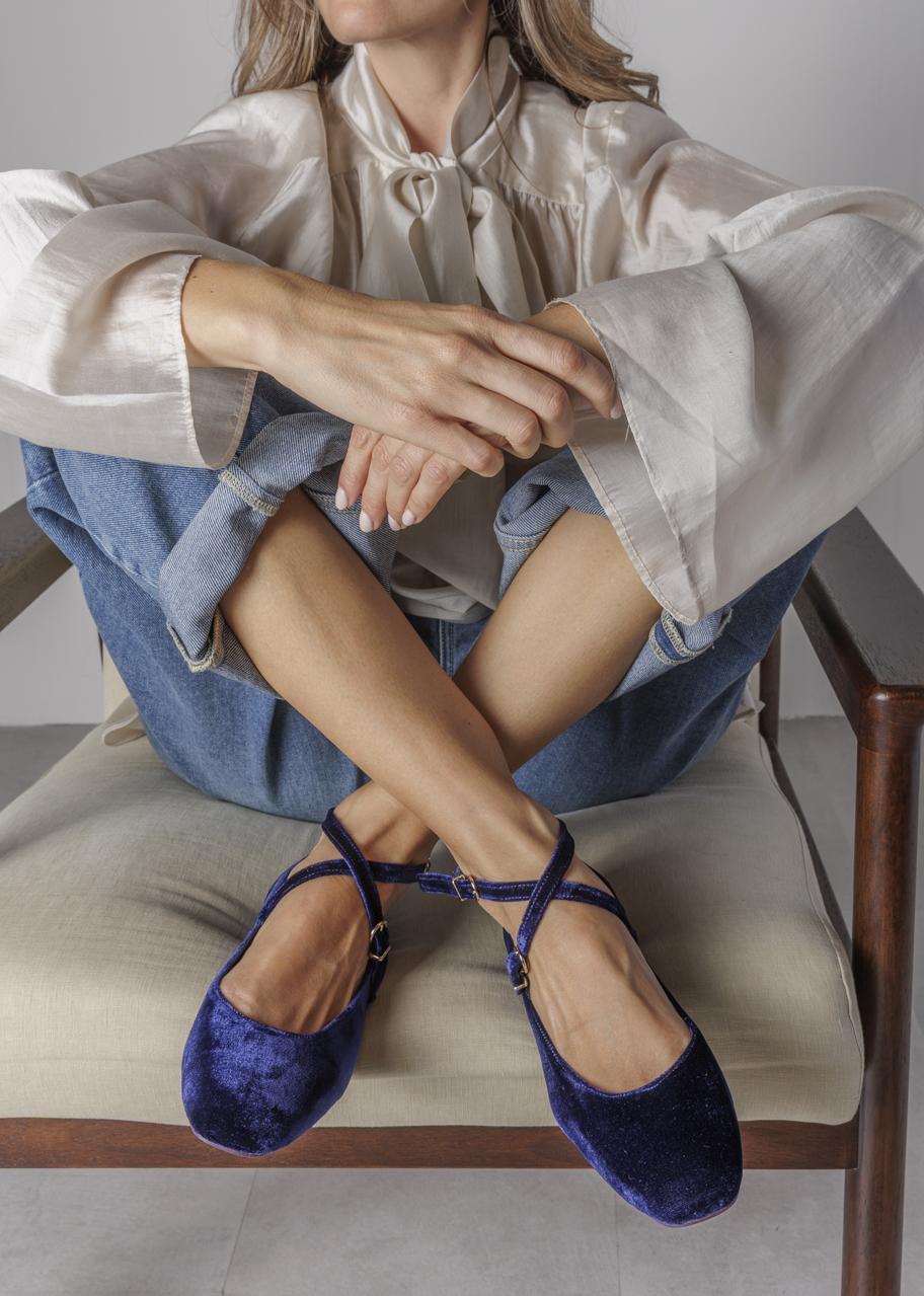 BEA AZUL TERCIOPELO