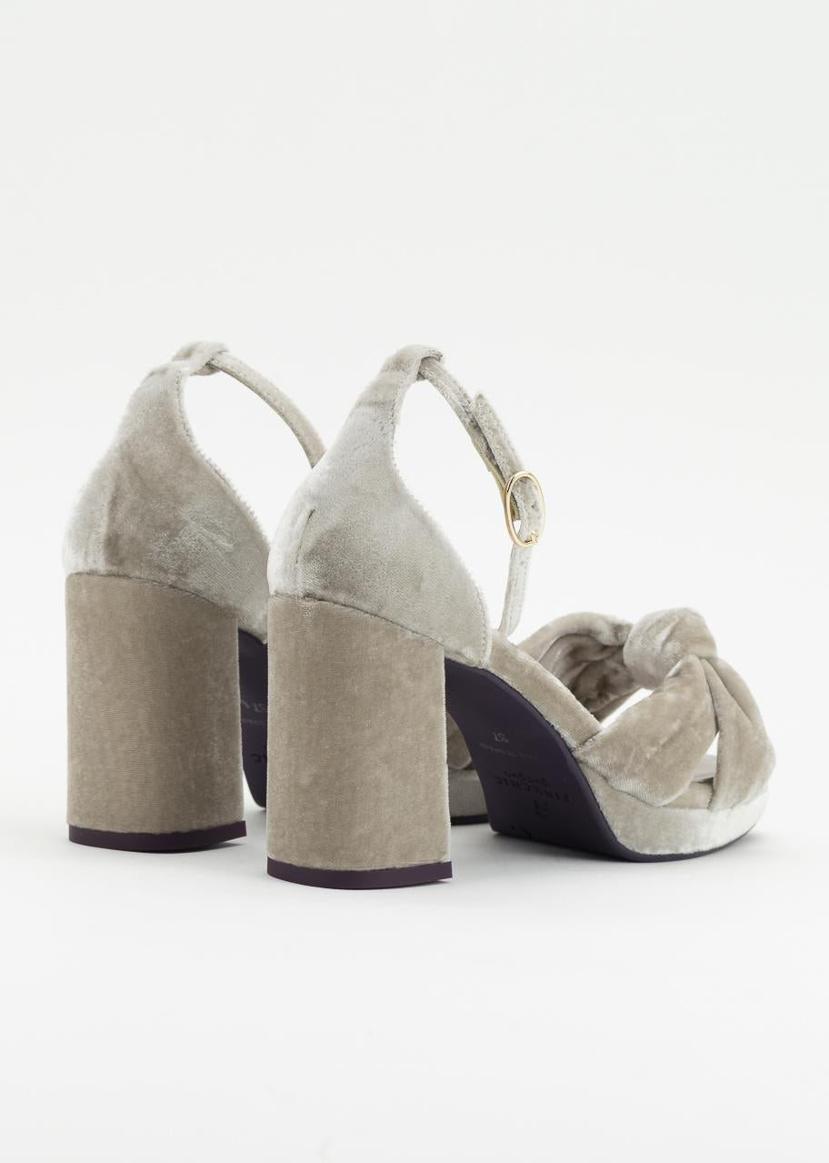 INES TAUPE TERCIOPELO