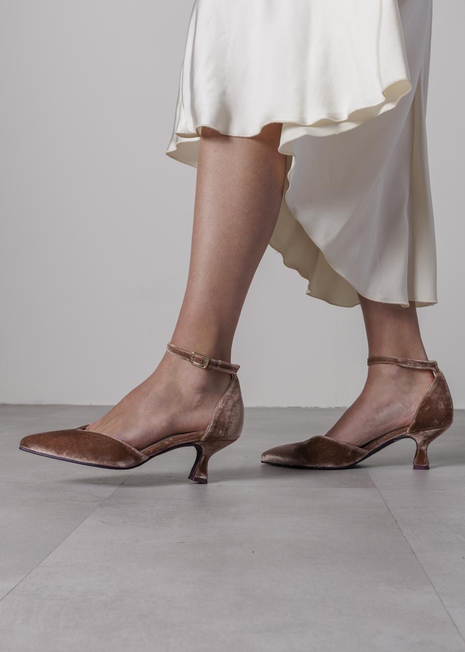 YAIZA NUDE TERCIOPELO